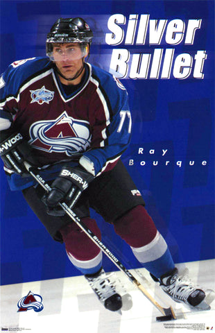 2001 Ray Bourque Colorado Avalanche Stanley Cup Playoffs Game Worn Jersey