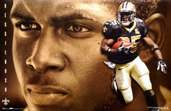 Reggie Bush "Golden Star" New Orleans Saints NFL Action Poster - Costacos 2007
