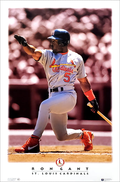 Ron Gant "Diamond Classic" St. Louis Cardinals Poster - Costacos Brothers 1996