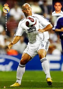 Ronaldo "Real Action" Real Madrid CF Soccer Poster - CPG 2007