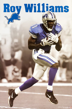 Roy Williams "Big 11" Detroit Lions Poster - Costacos 2007