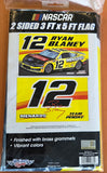 Ryan Blaney NASCAR Menards #12 Official HUGE 3'x5' Deluxe-Edition 2-Sided FLAG - Wincraft 2026