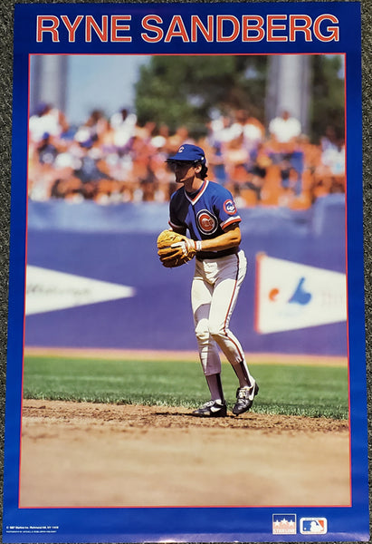 Mark Grace Extra Bases Chicago Cubs Poster - Marketcom/S.I. 1991