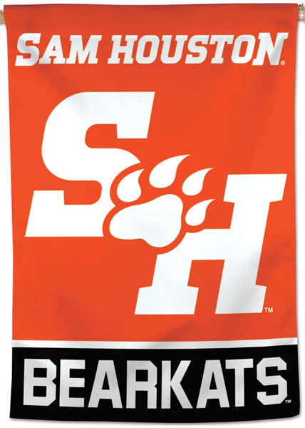 Sam Houston State University BEARKATS Official NCAA Team Logo Premium 28x40 Wall Banner - Wincraft