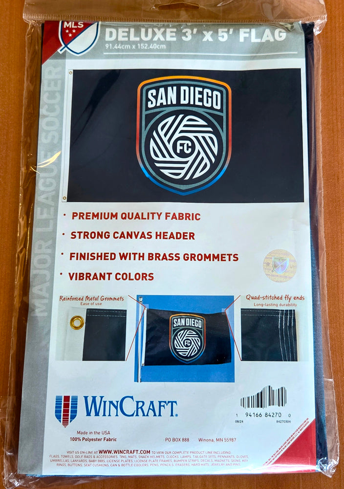 San Diego FC Official MLS Soccer Team Premium 3'x5' Flag