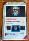 San Diego FC Official MLS Soccer Team Premium 3'x5' Flag - Wincraft