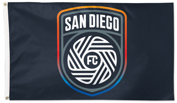 *SHIPS 3/24* San Diego FC Official MLS Soccer Team Premium 3'x5' Flag - Wincraft