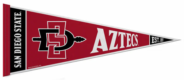San Diego State Aztecs Official NCAA Team Felt Pennant - Rico Inc.