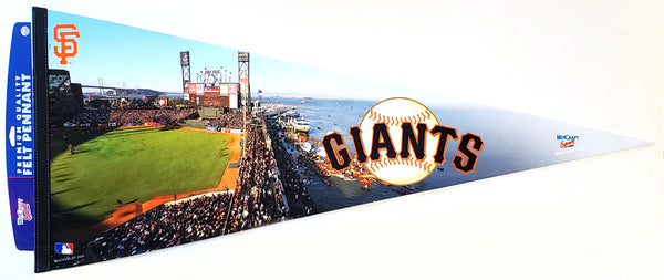 San Francisco Giants Stadium Oracle Park Gameday XL Premium Felt Pennant - Wincraft