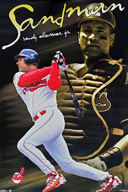 Sandy Alomar Jr. "Sandman" Cleveland Indians Poster - Costacos 1998