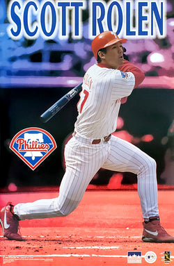 Scott Rolen "Action" Philadelphia Phillies MLB Action Poster- Starline 1999