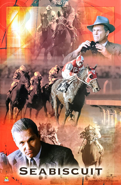 Seabiscuit (2003) Horse Racing Collage Poster - Scorpio Posters 2003