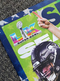 Seattle Seahawks Super Bowl LX (2026) CHAMPIONS 10-Player Commemorative Poster - Costacos Sports