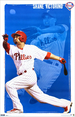 Shane Victorino "Superstar" Philadelphia Phillies MLB Action Poster - Costacos 2010