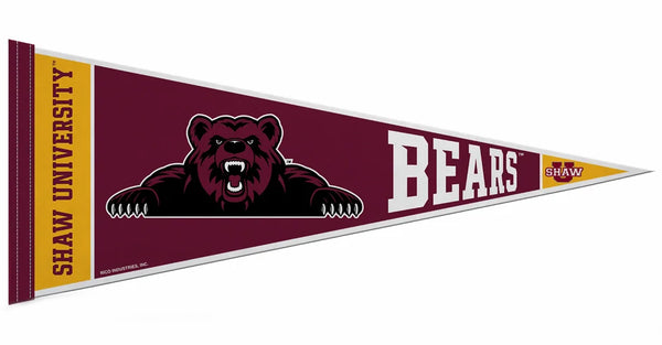 Shaw University BEARS Official NCAA Team Felt Pennant - Rico Inc.