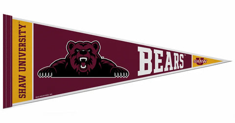 Shaw University BEARS Official NCAA Team Felt Pennant - Rico Inc.