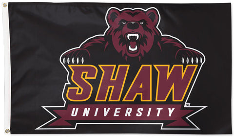 Shaw University BEARS Official NCAA Deluxe 3'x5' Team Logo Flag - Wincraft