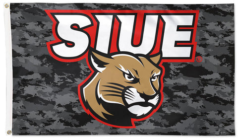 SIUE COUGARS Southern Illinois University Edwardsville Official NCAA Deluxe-Edition 3'x5' Flag - Wincraft Inc.