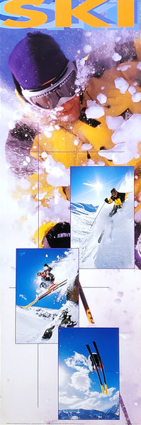 Skiing Action 12x36 Wall Poster - Portal Publications Inc. 1999