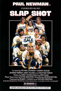 Slap Shot (1977) Hockey Movie Poster 27x40 Reproduction