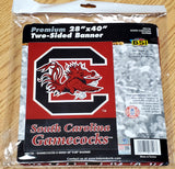 South Carolina Gamecocks Official NCAA Premium 2-Sided 28x40 Team Banner - BSI Products