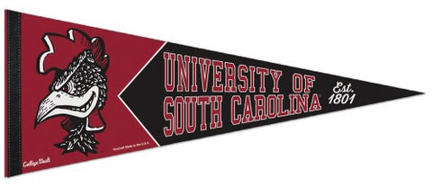 South Carolina Gamecocks NCAA College Vault 1950s-Style Premium Felt Collector's Pennant - Wincraft Inc.