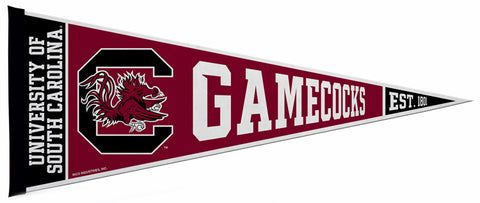 South Carolina GAMECOCKS Official NCAA Team Felt Pennant - Rico Inc.