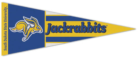 South Dakota State Jackrabbits Charging-Rabbit Logo Official NCAA Premium Felt Pennant - Wincraft Inc.