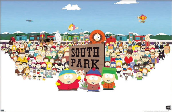 SOUTH PARK (150 Characters) Official TV Animated Series Poster - Trends International