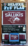 Southern Illinois University Salukis NCAA Deluxe-Edition 3'x5' Flag - Wincraft Inc.