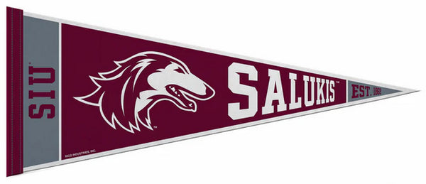 Southern Illinois University SALUKIS Official NCAA Team Felt Pennant - Rico Inc.
