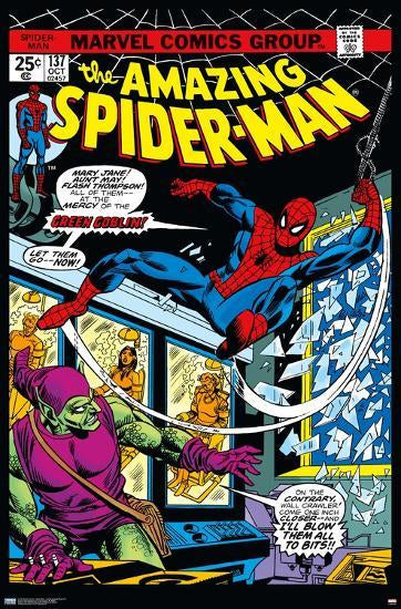 The Amazing Spider-Man #137 (Oct. 1974) Marvel Comics Cover Reproduction POSTER - Trends International