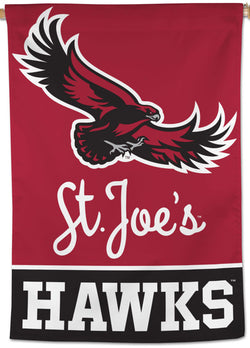 Saint Joseph's University HAWKS Official NCAA Team Logo NCAA Premium 28x40 Wall Banner - Wincraft Inc.