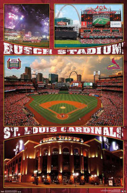 St. Louis Cardinals "Busch Stadium Celebration" Official MLB  Baseball Poster - Trends International