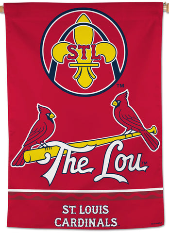 St. Louis Cardinals "The Lou" MLB City Connect Edition Official 28x40 Wall Banner - Wincraft