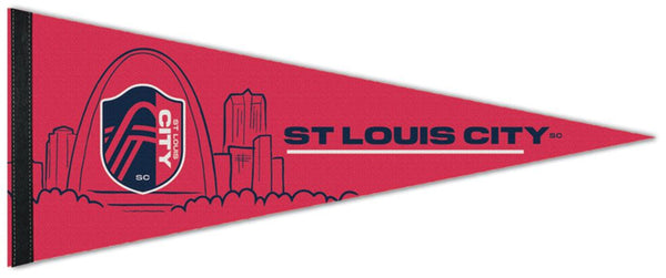 St. Louis City SC Gateway Arch-style Official MLS Soccer Team Premium Felt Pennant - Wincraft.