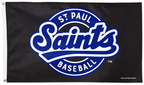St. Paul Saints Official Minor League Baseball 3'x5' Flag - Wincraft