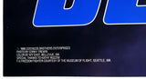 Steve Largent "The Blue Angel" Seattle Seahawks Vintage Original 1986 NFL Theme Poster - Costacos Final Stock Collection