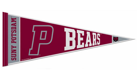 SUNY Potsdam Bears Official NCAA Team Felt Pennant - Rico Inc.
