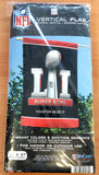 Super Bowl LI (Houston 2017) Official NFL Event Banner Flag - Wincraft Inc.