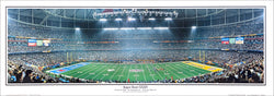Super Bowl XXXIV (St. Louis Rams vs. Tennessee Titans 1/30/2000) Panoramic Poster Print - Everlasting Images