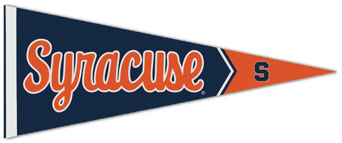 Syracuse Orange NCAA Team Script-Style Premium Felt Collector's Pennant - Wincraft