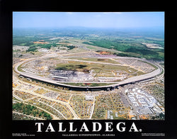 Talladega Superspeedway Alabama From Above Poster Print - Aerial Views