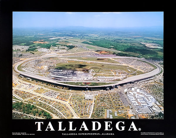 Talladega Superspeedway Alabama From Above Poster Print - Aerial Views