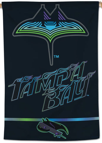Tampa Bay Rays MLB City Connect Edition Official 28x40 Wall Banner - Wincraft Inc.