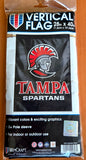 University of TAMPA SPARTANS Official NCAA Team Logo NCAA Premium 28x40 Wall Banner - Wincraft Inc.