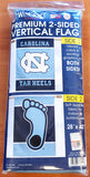North Carolina Tar Heels Official NCAA Sports 2-Sided Vertical Flag Wall Banner - Wincraft Inc.