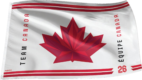 Team Canada Hockey 2026 Olympics Official 3'x5' FLAG - InGlasCo (Canada)