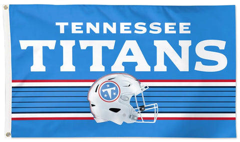 Tennessee Titans Helmet-Style Official NFL Football 3'x5' Deluxe-Edition Flag - Wincraft 2026