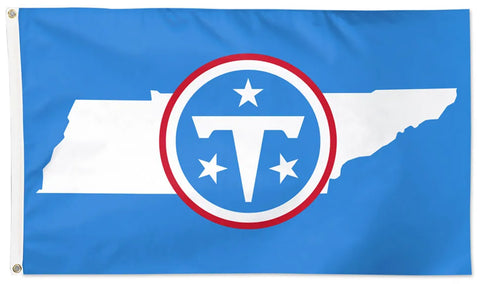 Tennessee Titans State-Style Official NFL Football 3'x5' Deluxe-Edition Flag - Wincraft 2026